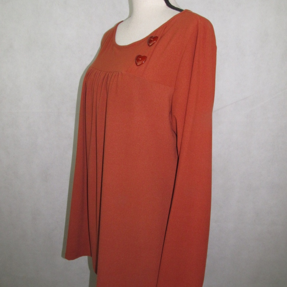 LIZ in LA Top Plus Sizes 1X 2X 3X Long Sleeve - Picture 3 of 8